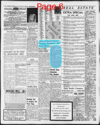 Page thumbnail for Atlanta Daily World