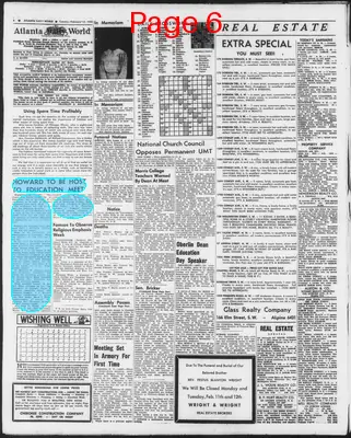 Page thumbnail for Atlanta Daily World
