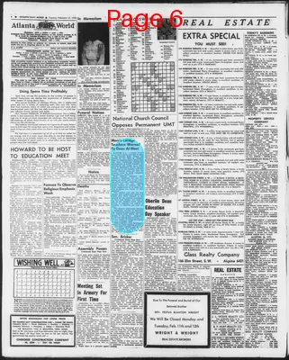 Page thumbnail for Atlanta Daily World
