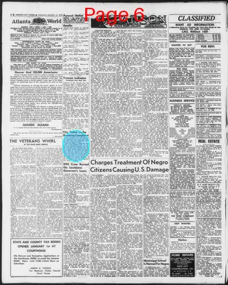 Page thumbnail for Atlanta Daily World