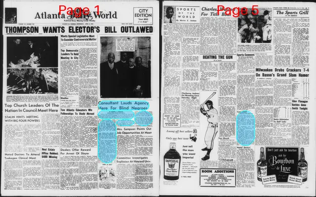 Page thumbnail for Atlanta Daily World