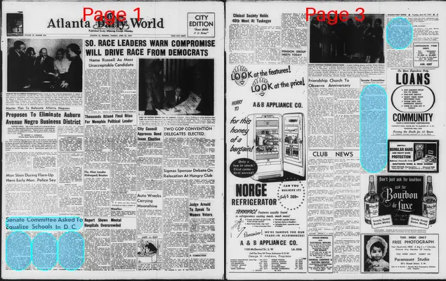 Page thumbnail for Atlanta Daily World