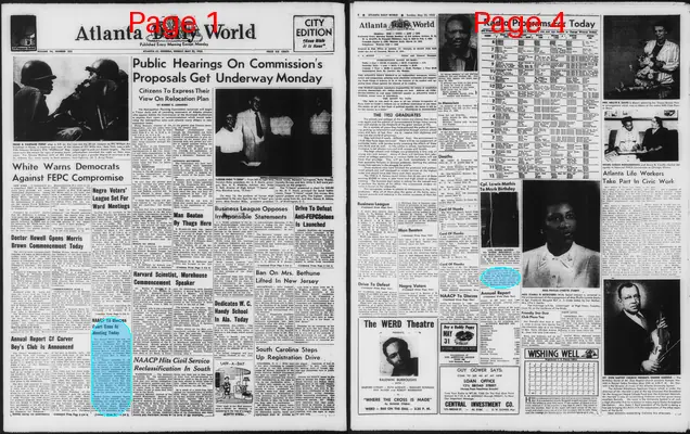Page thumbnail for Atlanta Daily World