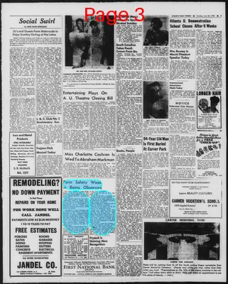 Page thumbnail for Atlanta Daily World