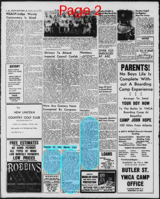 Page thumbnail for Atlanta Daily World