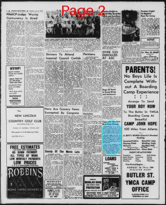 Page thumbnail for Atlanta Daily World
