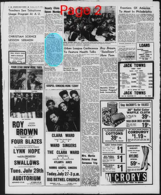 Page thumbnail for Atlanta Daily World