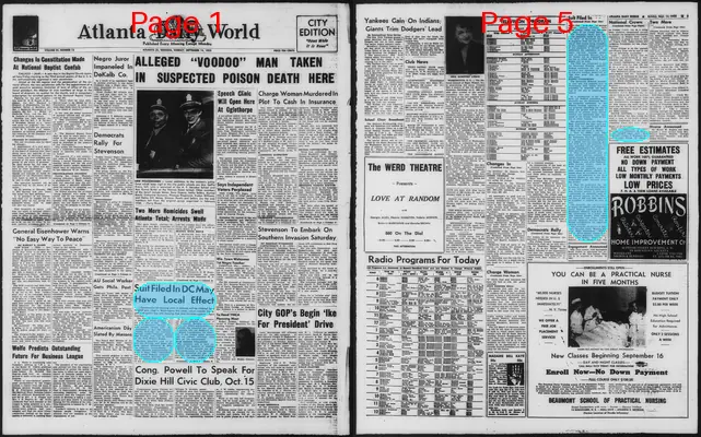 Page thumbnail for Atlanta Daily World