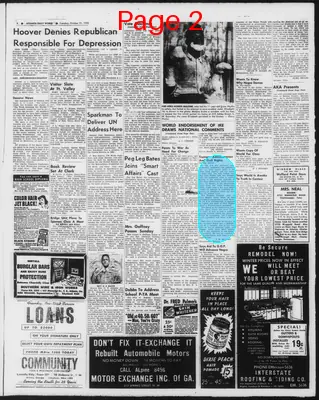 Page thumbnail for Atlanta Daily World