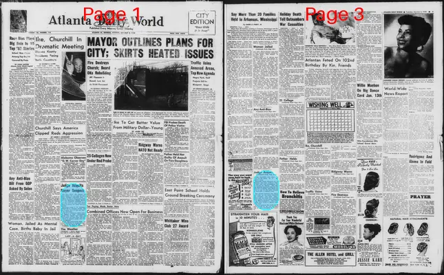Page thumbnail for Atlanta Daily World