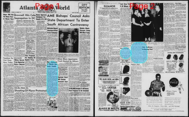 Page thumbnail for Atlanta Daily World