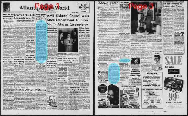 Page thumbnail for Atlanta Daily World
