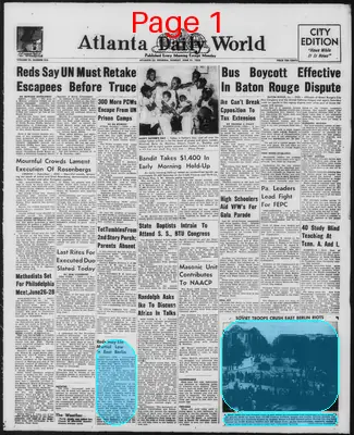 Page thumbnail for Atlanta Daily World