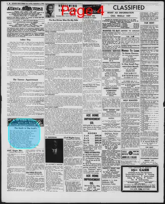 Page thumbnail for Atlanta Daily World