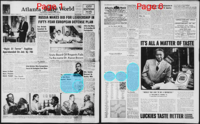 Page thumbnail for Atlanta Daily World