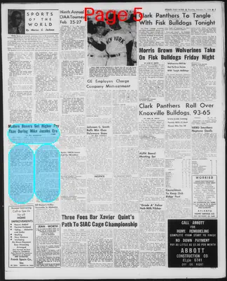 Page thumbnail for Atlanta Daily World