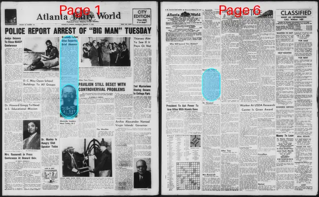 Page thumbnail for Atlanta Daily World