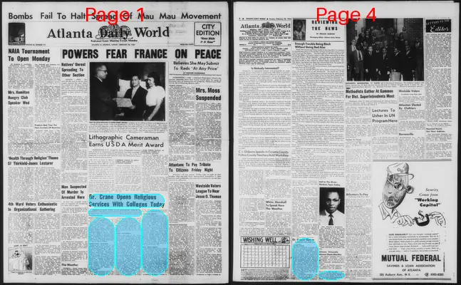 Page thumbnail for Atlanta Daily World