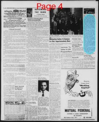Page thumbnail for Atlanta Daily World