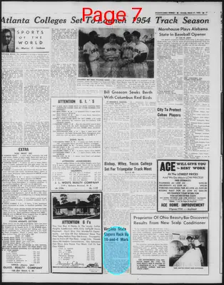 Page thumbnail for Atlanta Daily World
