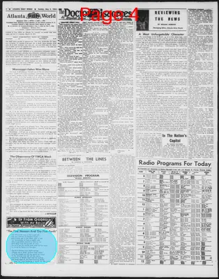 Page thumbnail for Atlanta Daily World