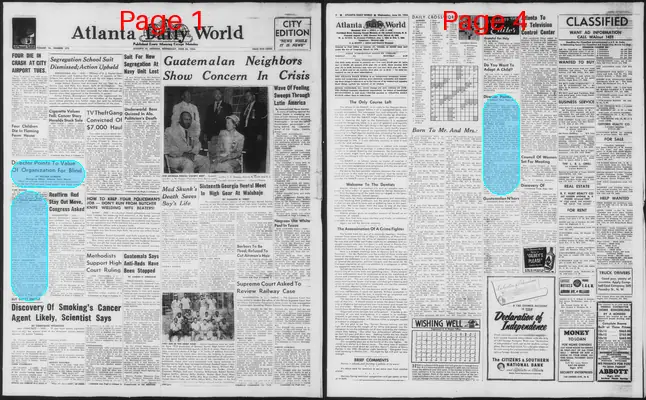 Page thumbnail for Atlanta Daily World
