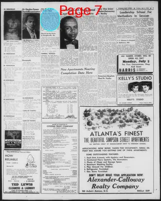 Page thumbnail for Atlanta Daily World