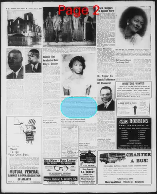 Page thumbnail for Atlanta Daily World