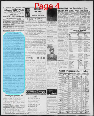 Page thumbnail for Atlanta Daily World