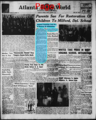 Page thumbnail for Atlanta Daily World
