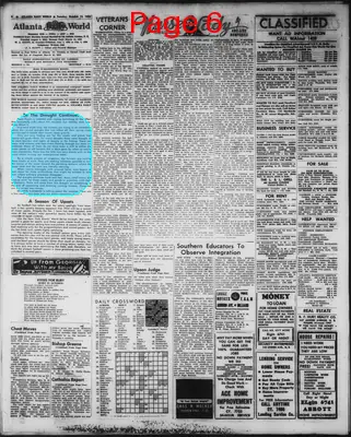 Page thumbnail for Atlanta Daily World