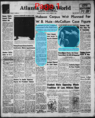 Page thumbnail for Atlanta Daily World