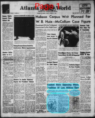Page thumbnail for Atlanta Daily World