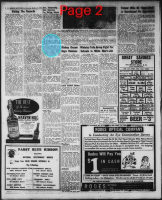 Page thumbnail for Atlanta Daily World