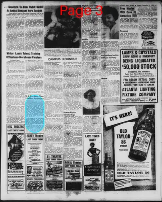 Page thumbnail for Atlanta Daily World