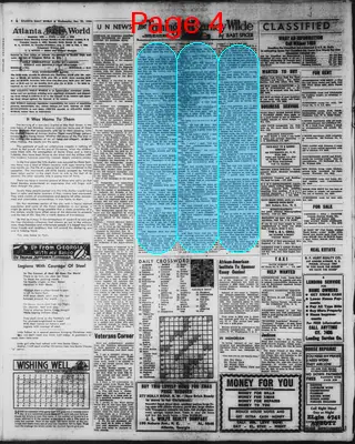 Page thumbnail for Atlanta Daily World