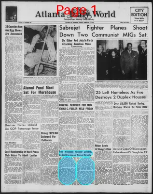 Page thumbnail for Atlanta Daily World