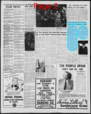 Page thumbnail for Atlanta Daily World