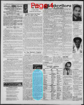 Page thumbnail for Atlanta Daily World