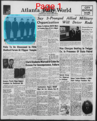 Page thumbnail for Atlanta Daily World