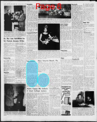 Page thumbnail for Atlanta Daily World
