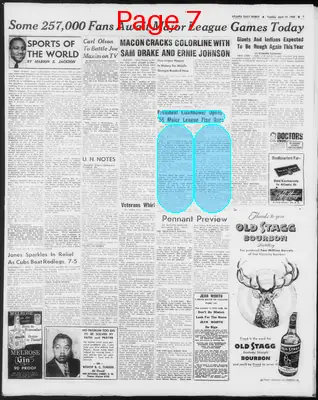 Page thumbnail for Atlanta Daily World