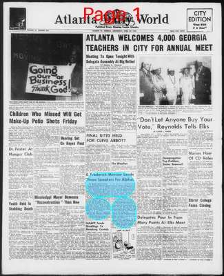 Page thumbnail for Atlanta Daily World