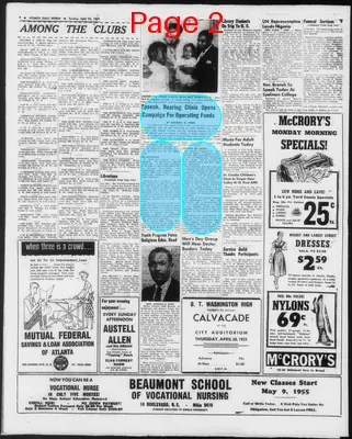 Page thumbnail for Atlanta Daily World