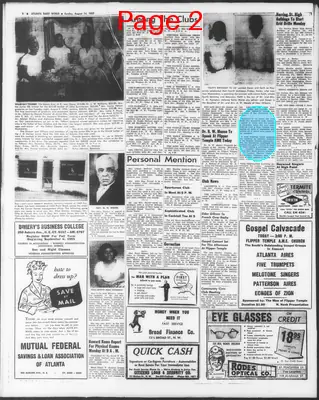 Page thumbnail for Atlanta Daily World
