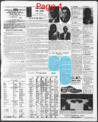 Page thumbnail for Atlanta Daily World