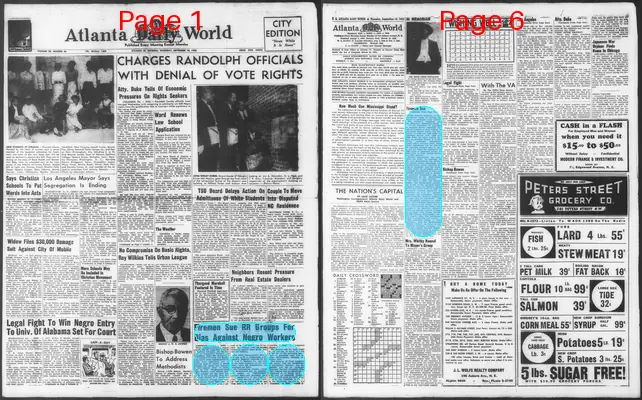 Page thumbnail for Atlanta Daily World