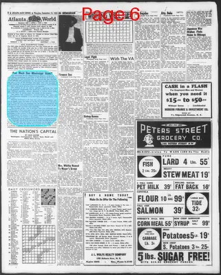 Page thumbnail for Atlanta Daily World