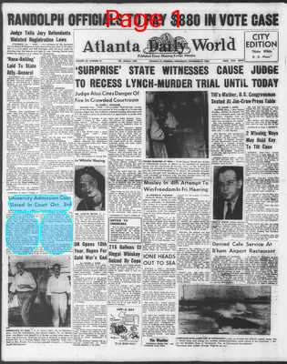 Page thumbnail for Atlanta Daily World