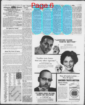 Page thumbnail for Atlanta Daily World